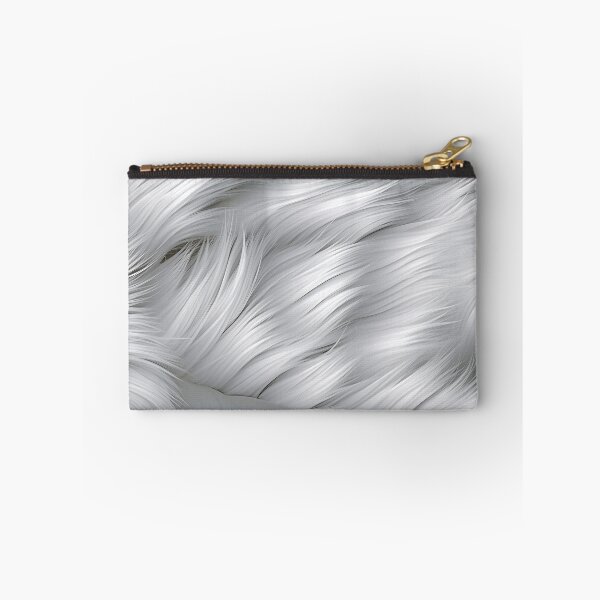 Item preview, White 2 shiny fluffy feathers designed and sold by LittleWorldShop.