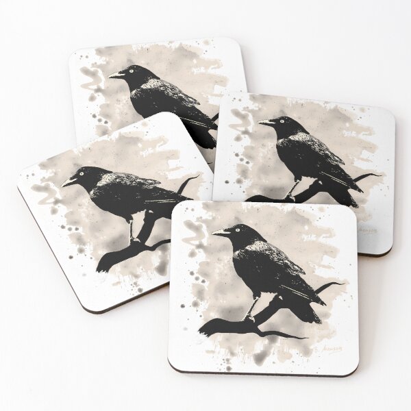 Item preview, Crow Bleached (Creme White) designed and sold by raynishasidney.