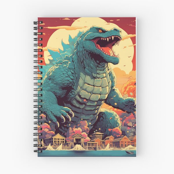 Item preview, Nuclear Lizard Monster Pop Art 4 designed and sold by AstroRisq.
