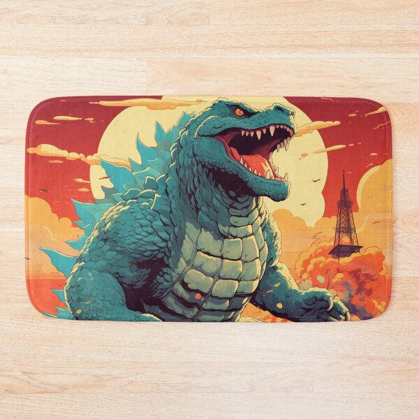 Item preview, Nuclear Lizard Monster Pop Art 4 designed and sold by AstroRisq.