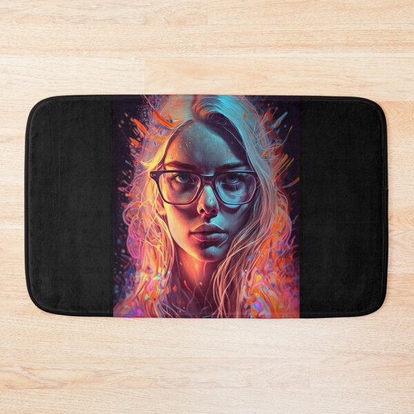 Item preview, Psychedelic girl designed and sold by ShopMaxiDesigns.