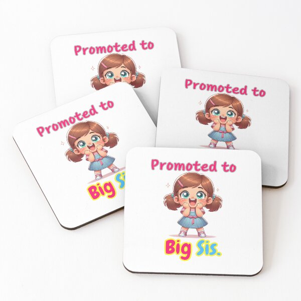 Item preview, New Big Sister Announcement - Cute Family Celebration. designed and sold by Just You Tee | Say It Loud, Wear It Proud.