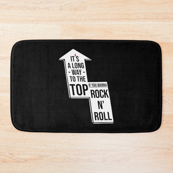Item preview, It's A Long Way To The Top designed and sold by Fanverse Merchandise.