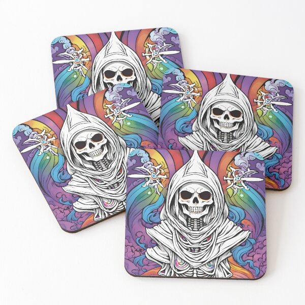 Item preview, Rainbow Skeleton Gardian designed and sold by Ashley's Art Shoppe.