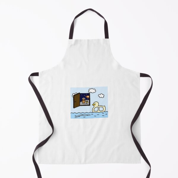 Item preview, a Cat and a Duck traveling from the moon to the earth through the door designed and sold by superbaechoo.
