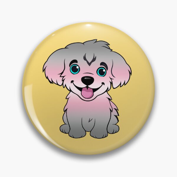 Item preview, Cute Demigirl Pride Flag Puppy, Subtle Demigirl Kawaii Dog Design designed and sold by Travelslightly.