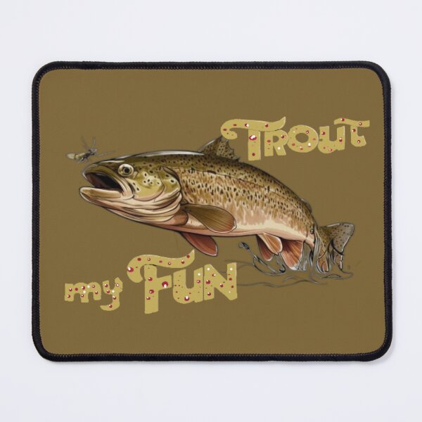 Item preview, Trout My Fun, Flyfishing, fishing. designed and sold by Tomasz Siennicki.