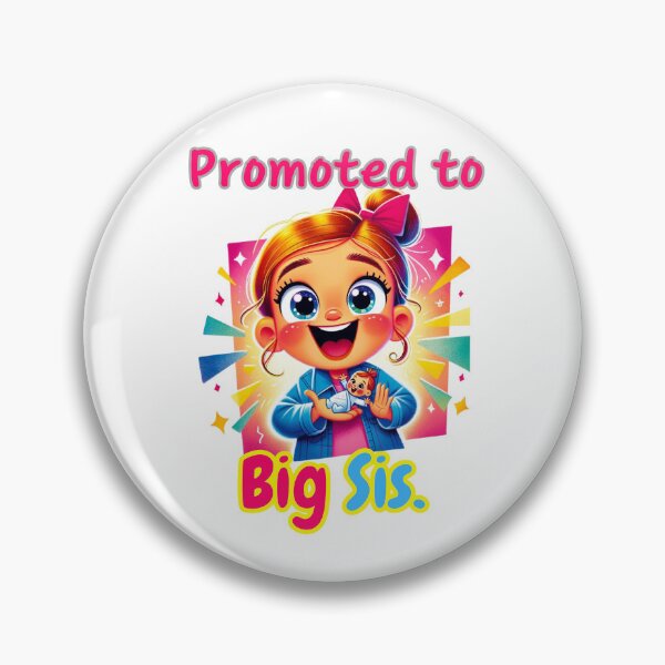 Item preview, New Big Sister Announcement - Cute Family Celebration. designed and sold by Just You Tee | Say It Loud, Wear It Proud.