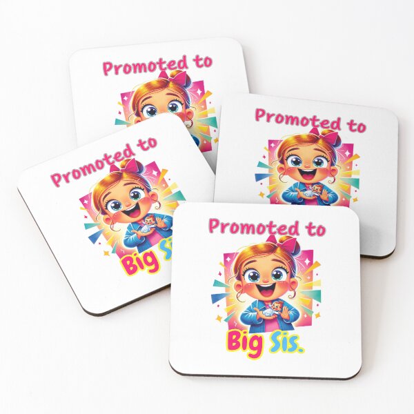 Item preview, New Big Sister Announcement - Cute Family Celebration. designed and sold by Just You Tee | Say It Loud, Wear It Proud.