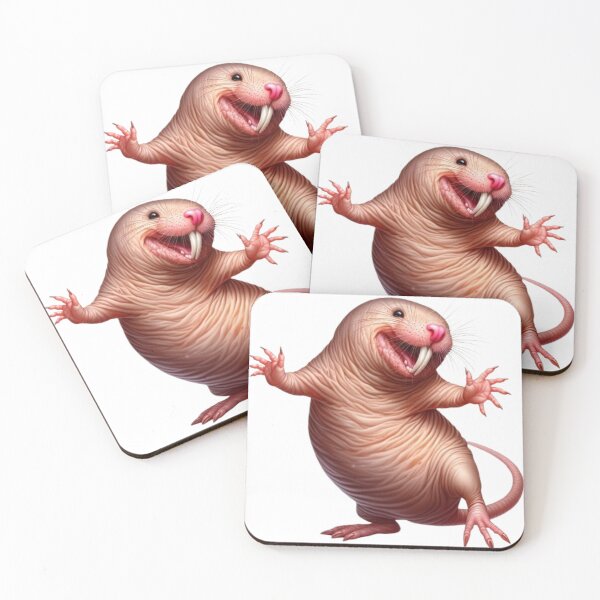 Item preview, Happy Dance Mole Rat designed and sold by MagickDragon.