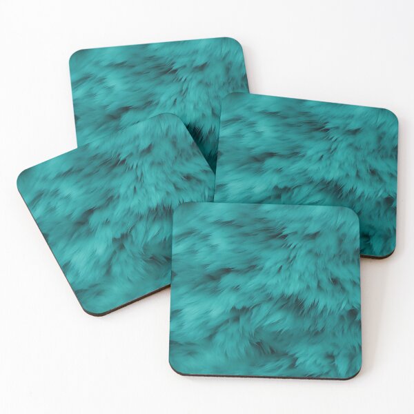 Item preview, Green 3 shiny fluffy feathers designed and sold by LittleWorldShop.