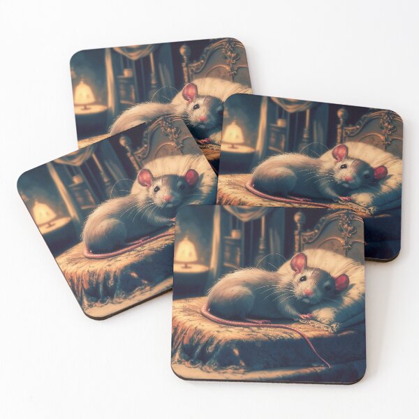Item preview, Sleeping rat designed and sold by M-Y-A-R-T-.