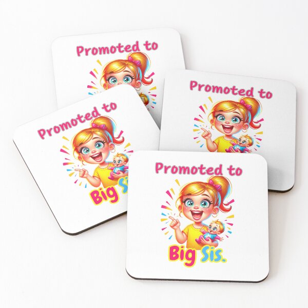 Item preview, New Big Sister Announcement - Cute Family Celebration. designed and sold by Just You Tee | Say It Loud, Wear It Proud.