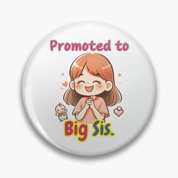 Item preview, New Big Sister Announcement - Cute Family Celebration. designed and sold by Just You Tee | Say It Loud, Wear It Proud.