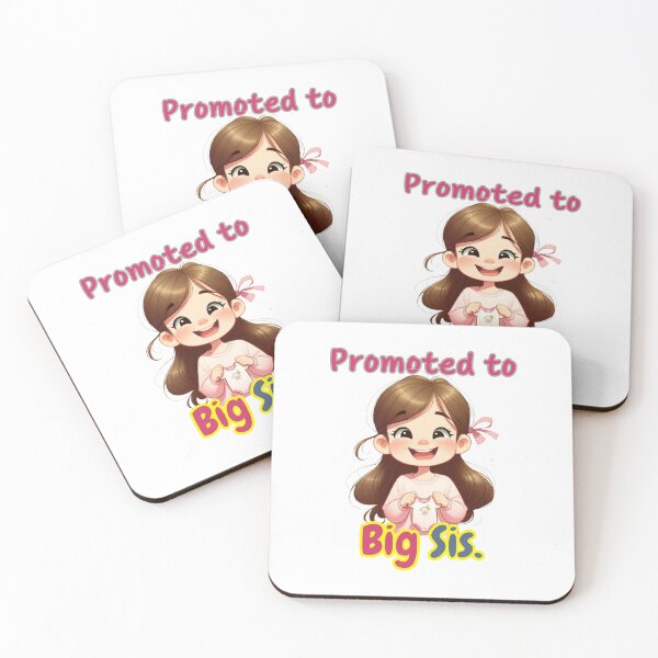 Item preview, New Big Sister Announcement - Cute Family Celebration. designed and sold by Just You Tee | Say It Loud, Wear It Proud.