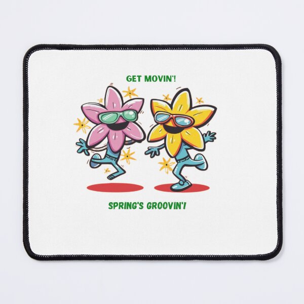 Item preview, Spring dancing flowers designed and sold by Dreamtodream.