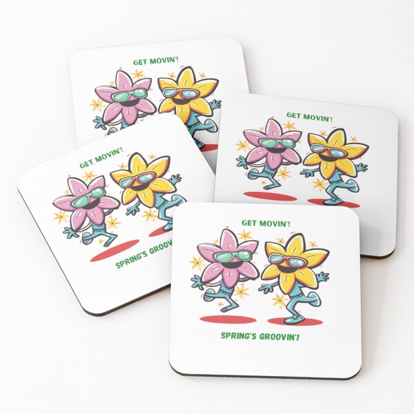 Item preview, Spring dancing flowers designed and sold by Dreamtodream.
