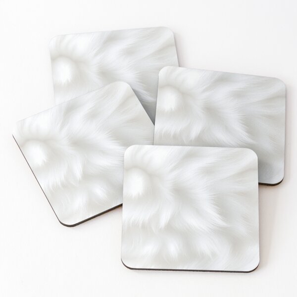 Item preview, White shiny fluffy feathers designed and sold by LittleWorldShop.