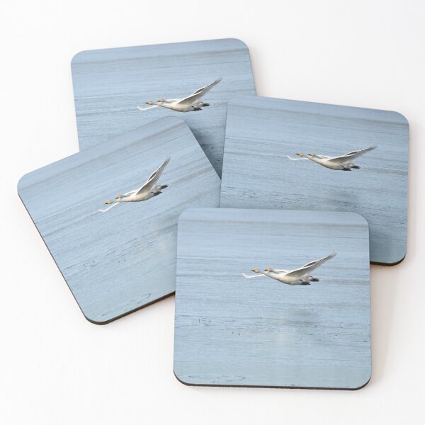 Item preview, On the blue. Whooper swan designed and sold by Jouko Lehto Photography.