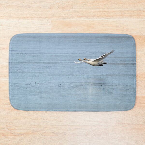 Item preview, On the blue. Whooper swan designed and sold by Jouko Lehto Photography.