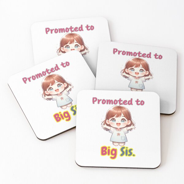 Item preview, New Big Sister Announcement - Cute Family Celebration. designed and sold by Just You Tee | Say It Loud, Wear It Proud.