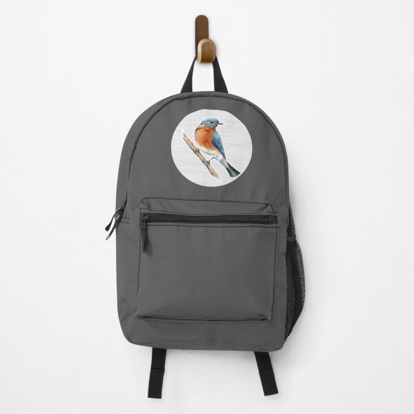 Item preview, Watercolor Drawing of a Bluebird designed and sold by LivingColorful.