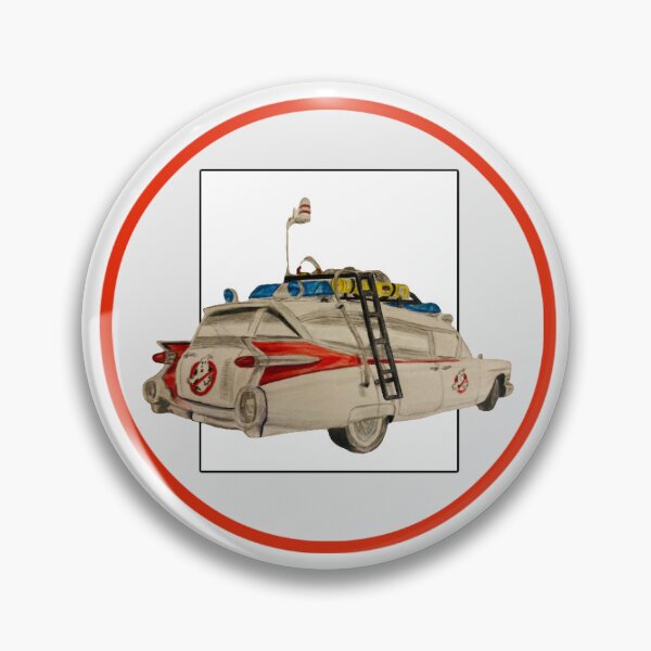 Item preview, Ecto 1 badge designed and sold by Truck drawing art.