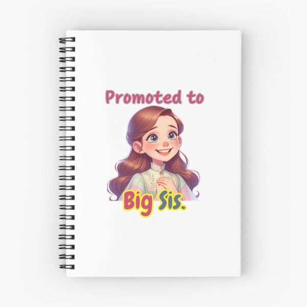 Item preview, New Big Sister Announcement - Cute Family Celebration. designed and sold by Just You Tee | Say It Loud, Wear It Proud.