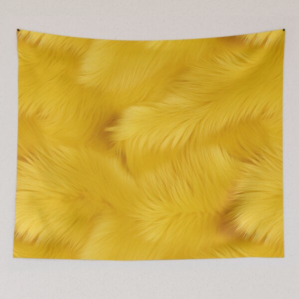 Item preview, Yellow shiny fluffy feathers designed and sold by LittleWorldShop.