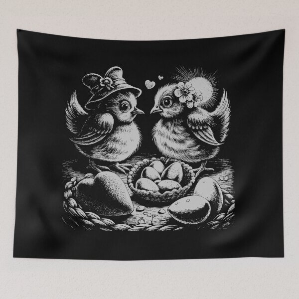 Item preview, Sweet Easter Chicks. Easter peeps designed and sold by malecart.