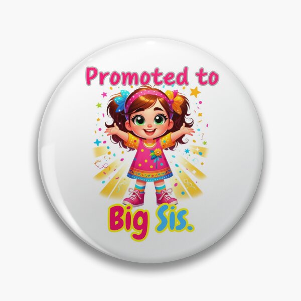 Item preview, New Big Sister Announcement - Cute Family Celebration. designed and sold by Just You Tee | Say It Loud, Wear It Proud.