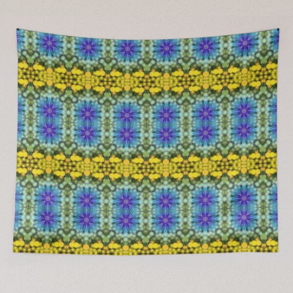Item preview, Yellow and blue  designed and sold by Flowersonstuff.