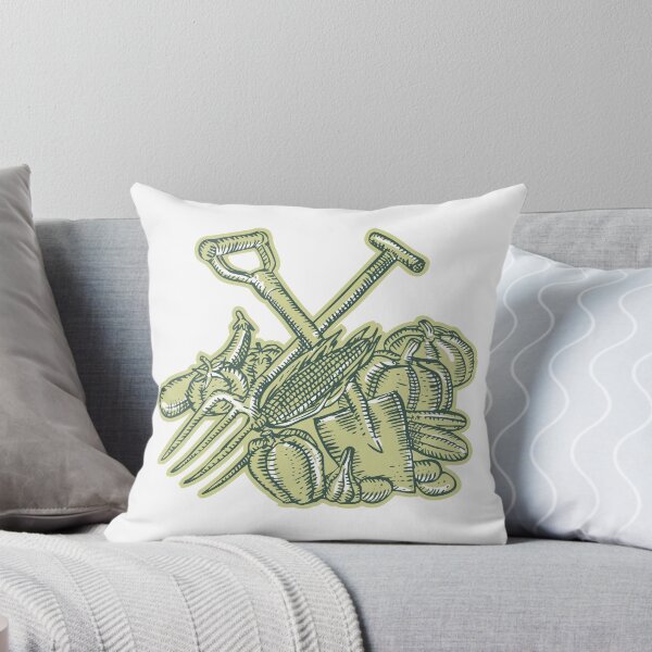 Item preview, Spade Pitchfork Crop Harvest Etching designed and sold by patrimonio.