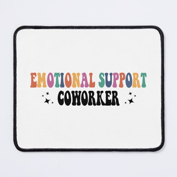 Item preview, Emotional Support Coworker designed and sold by BUMPER-STICKERS.
