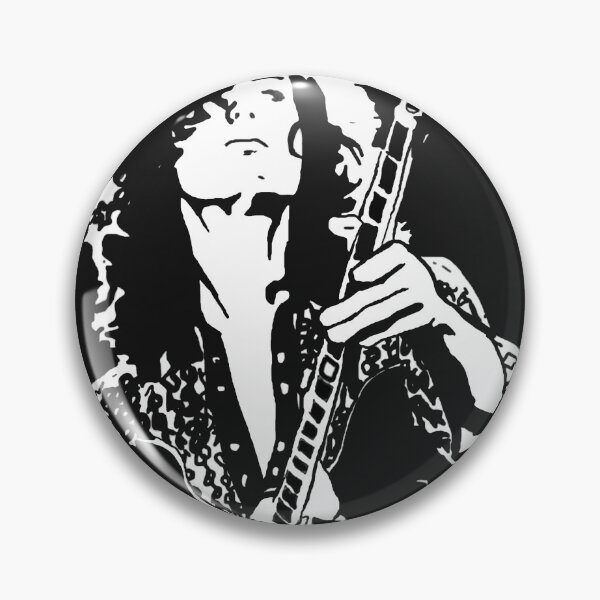 Item preview, Jimmy Page (Led Zeppelin Guitarist) stencil designed and sold by ColSmokie.