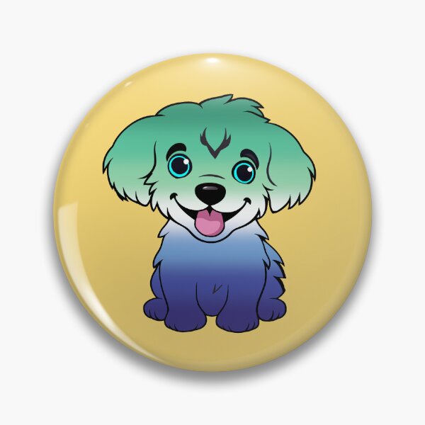 Item preview, Cute MLM Pride Flag Puppy, Subtle Gay MLM Kawaii Dog Design designed and sold by Travelslightly.
