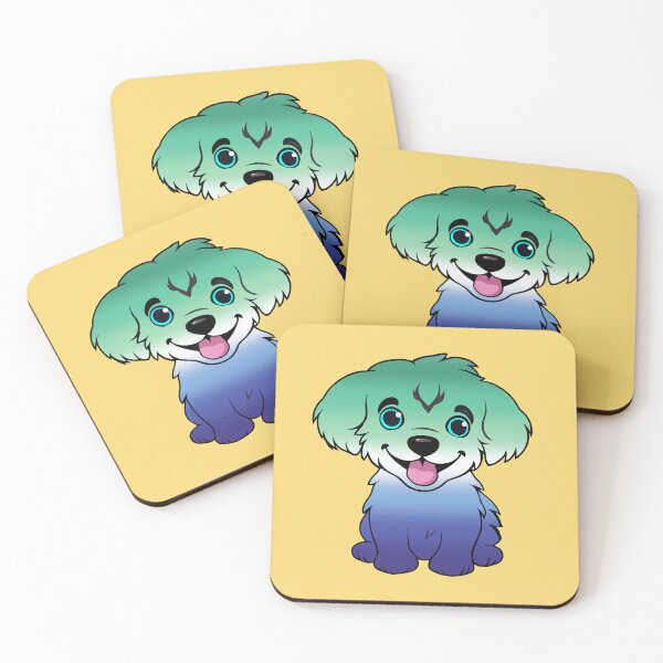 Item preview, Cute MLM Pride Flag Puppy, Subtle Gay MLM Kawaii Dog Design designed and sold by Travelslightly.