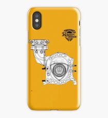 Mazda Rotary Engine Blueprint for Power 13B iPhone Case