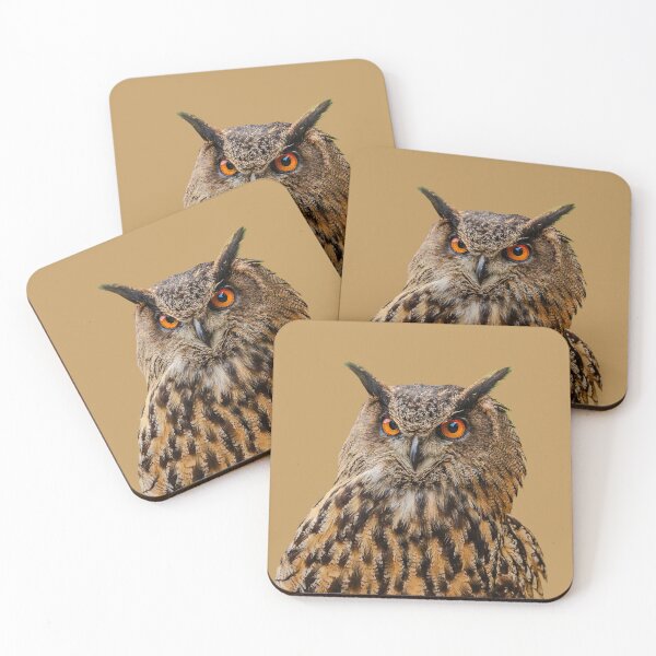 Item preview, Mr stroppy pants,  Eurasian Eagle owl designed and sold by Dalyndigital Photography.