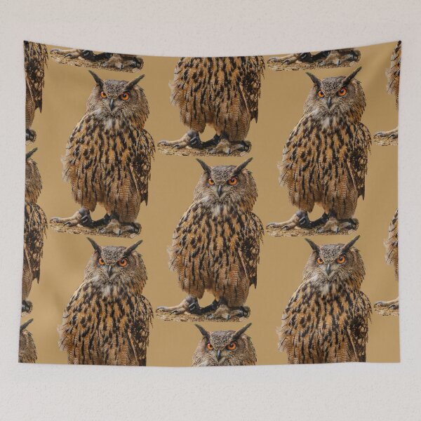 Item preview, Mr stroppy pants,  Eurasian Eagle owl designed and sold by Dalyndigital Photography.