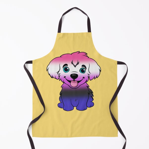 Item preview, Cute Genderfluid Pride Flag Puppy, Subtle Genderfluid Kawaii Dog Design designed and sold by Travelslightly.