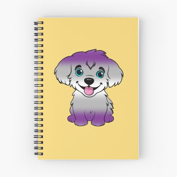 Item preview, Cute Graysexual Pride Flag Puppy, Subtle Greysexual Kawaii Dog Design designed and sold by Travelslightly.