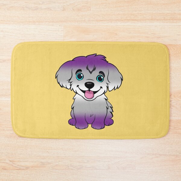 Item preview, Cute Graysexual Pride Flag Puppy, Subtle Greysexual Kawaii Dog Design designed and sold by Travelslightly.