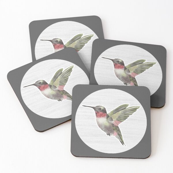 Item preview, Hummingbird Watercolor Drawing designed and sold by LivingColorful.