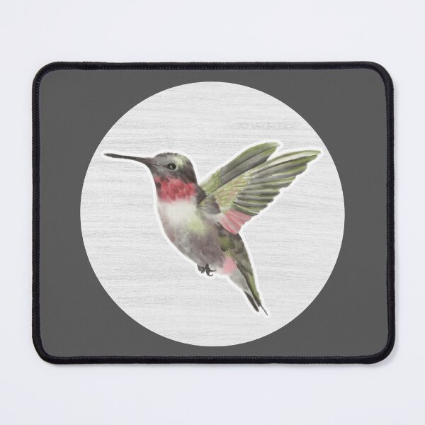 Item preview, Hummingbird Watercolor Drawing designed and sold by LivingColorful.