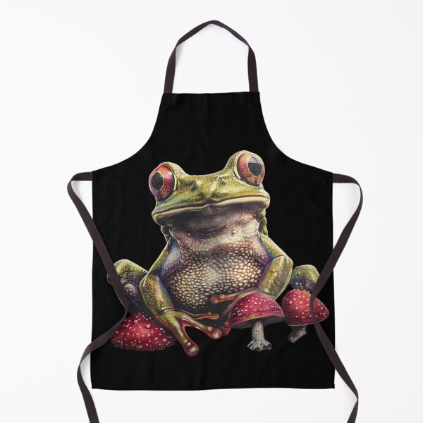 Item preview, dangerous frog with toadstools designed and sold by Kalka088.