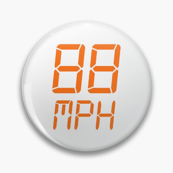 Item preview, 88 mph (miles per hour) - Back to the Future designed and sold by MisterSolo.