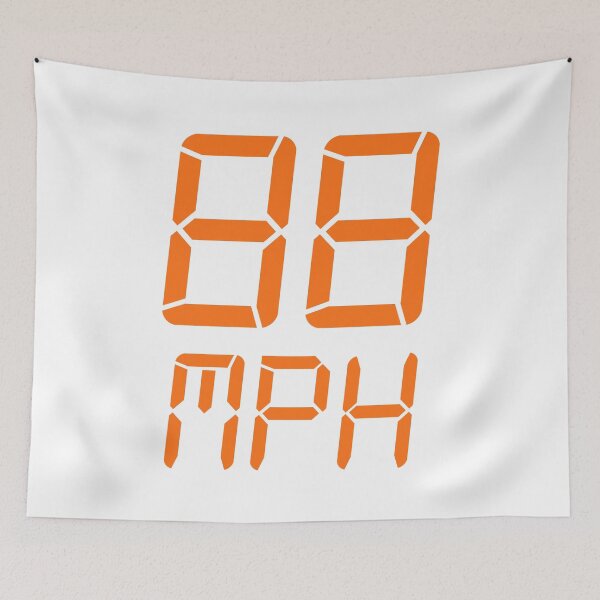 Item preview, 88 mph (miles per hour) - Back to the Future designed and sold by MisterSolo.