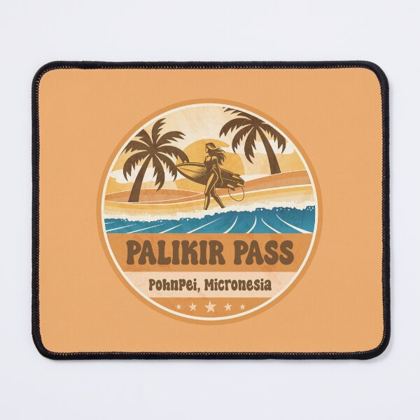 Item preview, Palikir Pass Pohnpei Micronesia Vintage Surfing Graphic designed and sold by CynthiaGraphics.