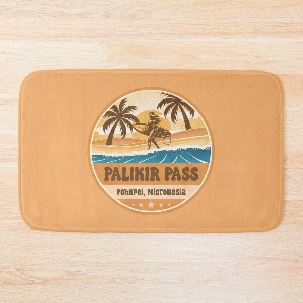 Item preview, Palikir Pass Pohnpei Micronesia Vintage Surfing Graphic designed and sold by CynthiaGraphics.